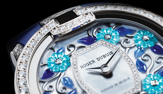 Roger Dubuis Velvet collection detail