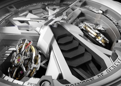 EXCALIBUR SPIDER系列 Countach White Mineral Composite Fiber 47mm
