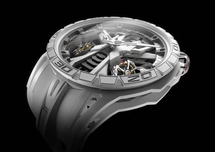 EXCALIBUR SPIDER系列 Countach White Mineral Composite Fiber 47mm