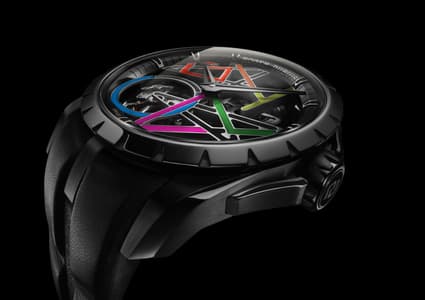 Roger Dubuis x Gully EX0931 dial detail