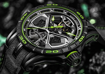 Excalibur Spider Huracán Grey Tech Titanium 45mm