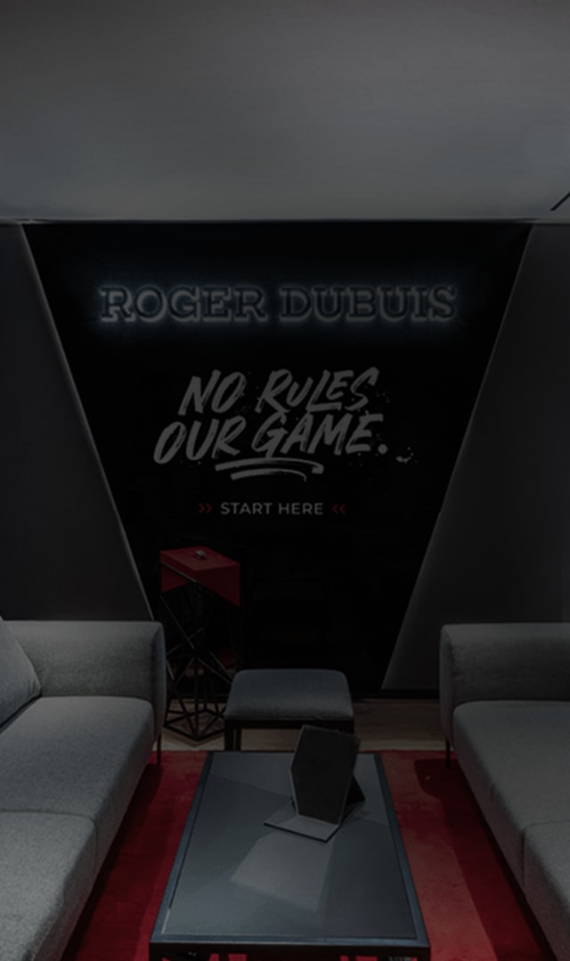 Roger Dubuis Virtual boutique lounge header