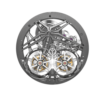 RD108SQ | 镂空双飞行陀飞轮