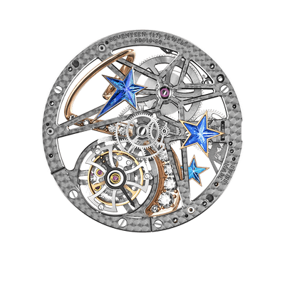 RD510SQ | Skeleton Flying Tourbillon镂空飞行陀飞轮机芯