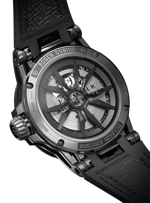 Excalibur Spider Huracàn Titanium 45mm Back