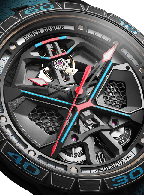 Roger Dubuis Excalibur Spider Huracan RDDBEX1007 Close Up View