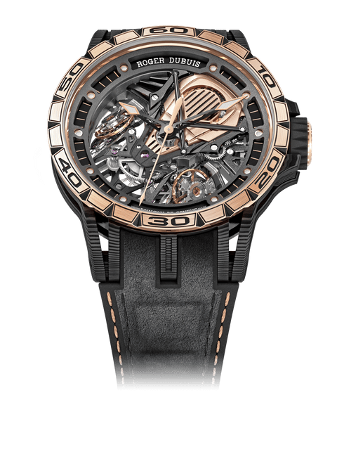 EXCALIBUR SPIDER系列 Aventador S Carbon Pink Gold 45mm