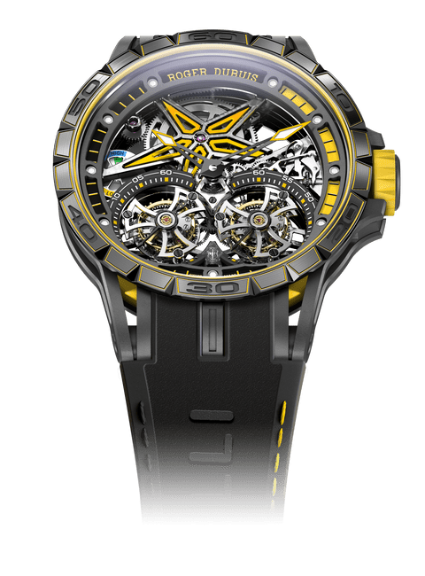 EXCALIBUR SPIDER系列 Pirelli Black DLC Titanium 47mm