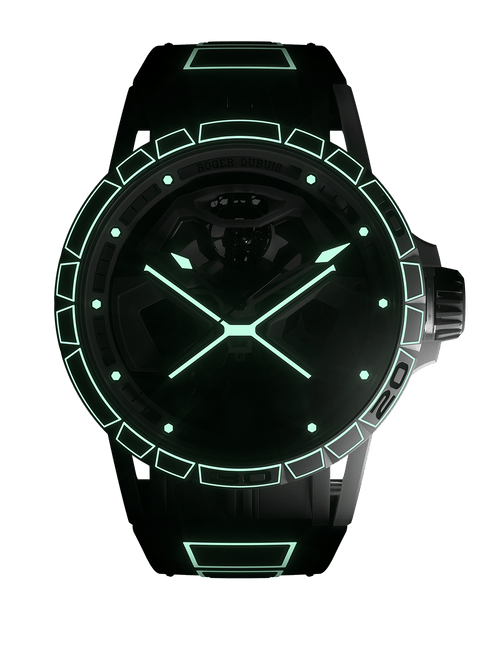 Excalibur Spider Huracán White Ceramic Composite Fiber 45mm