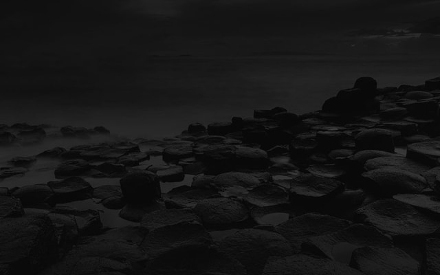 Photography of the giant's causeway in Northern Ireland